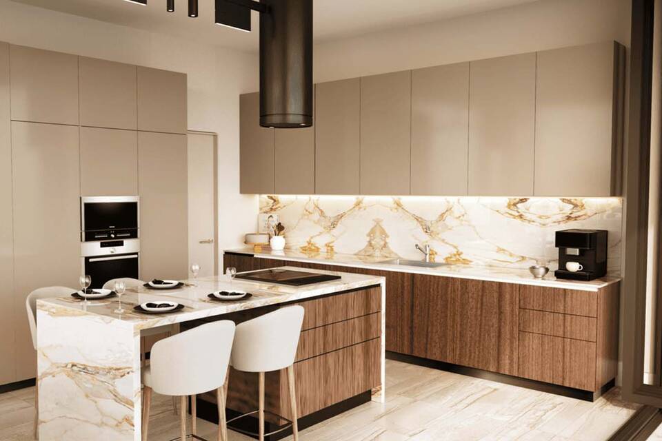 Premium finishes and appliances